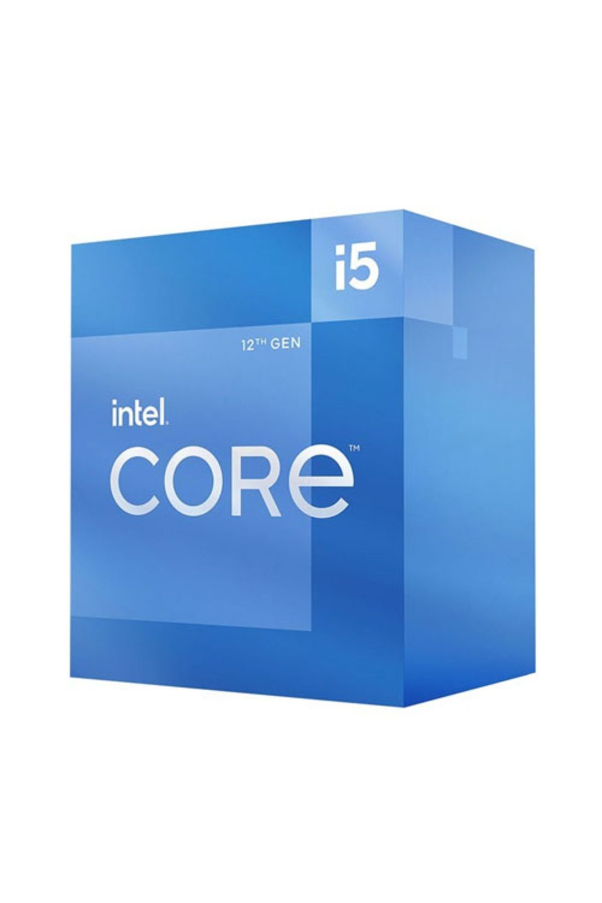 Intel Core i5 12400F 6 CORE 2.50 GHz 18MB 1700P Box Fan Var Ekran Kartı Gerektirir 12.Nesil