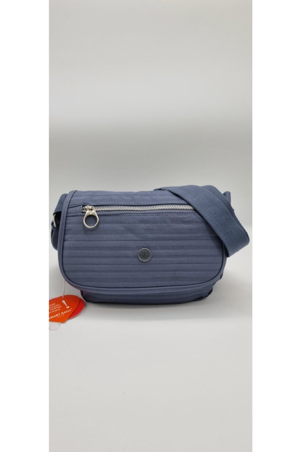 21K Smart Bags Mats Smart Bags Mavi Askılı Omuz Çantası 1148