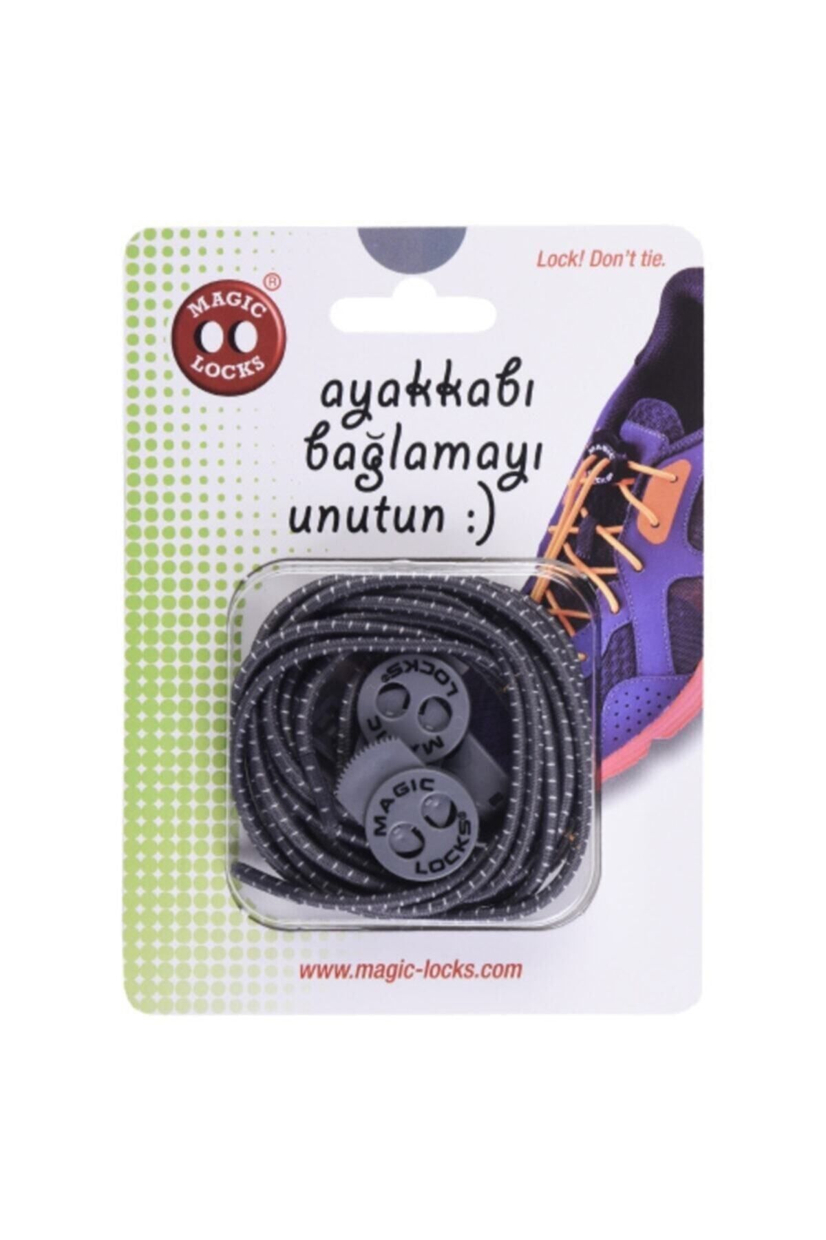 Magiclocks Magic Locks Gri Yuvarlak Akıllı Bağcık (yuvarlak)