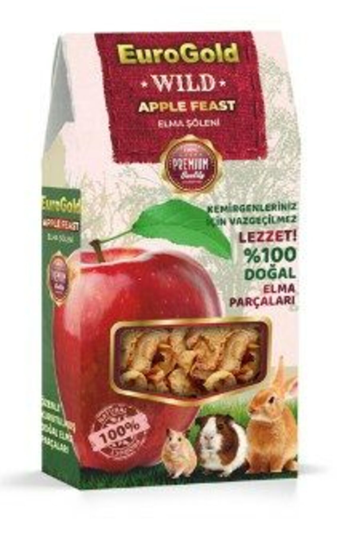 EuroGold Wild Apple Feast Elma Şöleni Kemirgen Yem Katkısı 70 gr