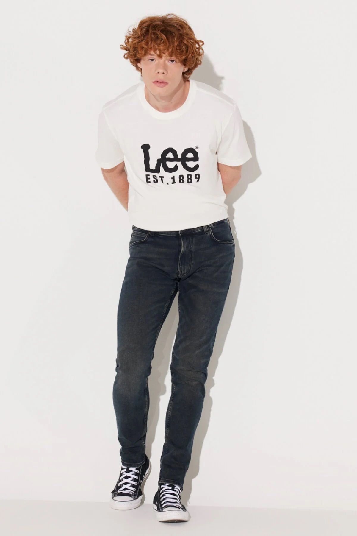 Lee Luke Normal Bel Slim Fit Esnek Jeans Erkek KOT PANTOLON L71910558