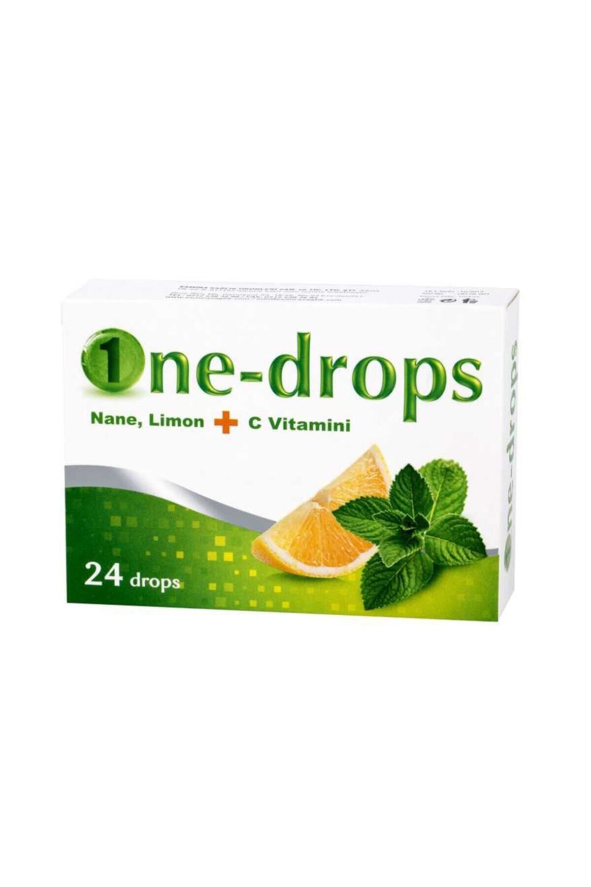 Genel Markalar One-drops Nane Limon C Vitamini 24 Pastil
