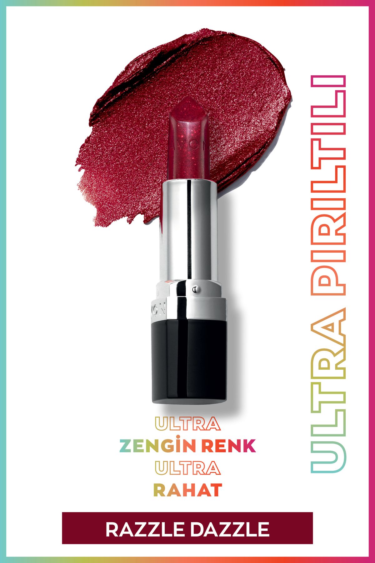 Avon Ultra Shimmer Lipstick - Razzle Dazzle