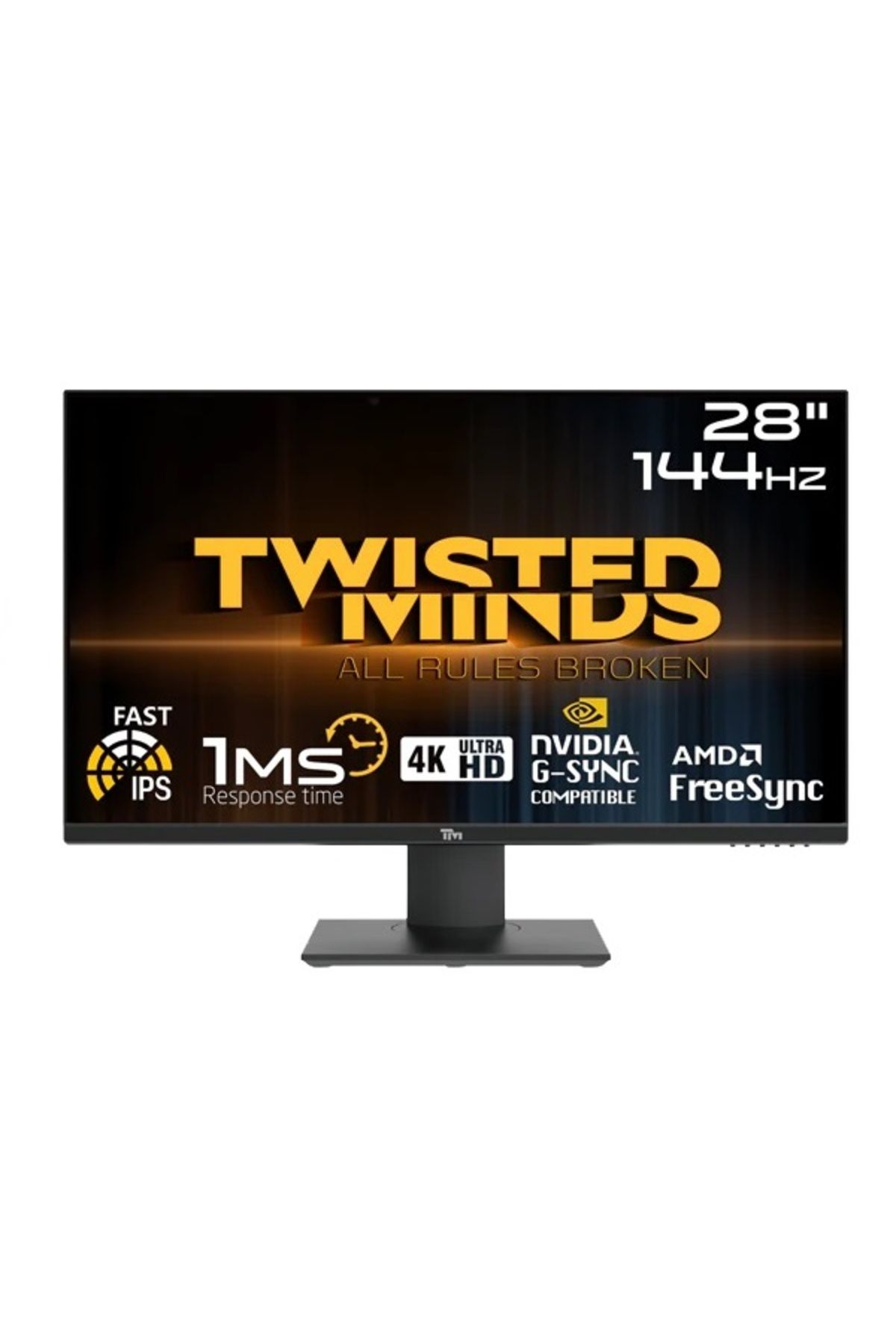 Twisted Minds 28 TM28EUI UHD 4K 144Hz 1MS HDMI DP GSYNC PS/XBOX RGB IPS GAMİNG MONİTÖR