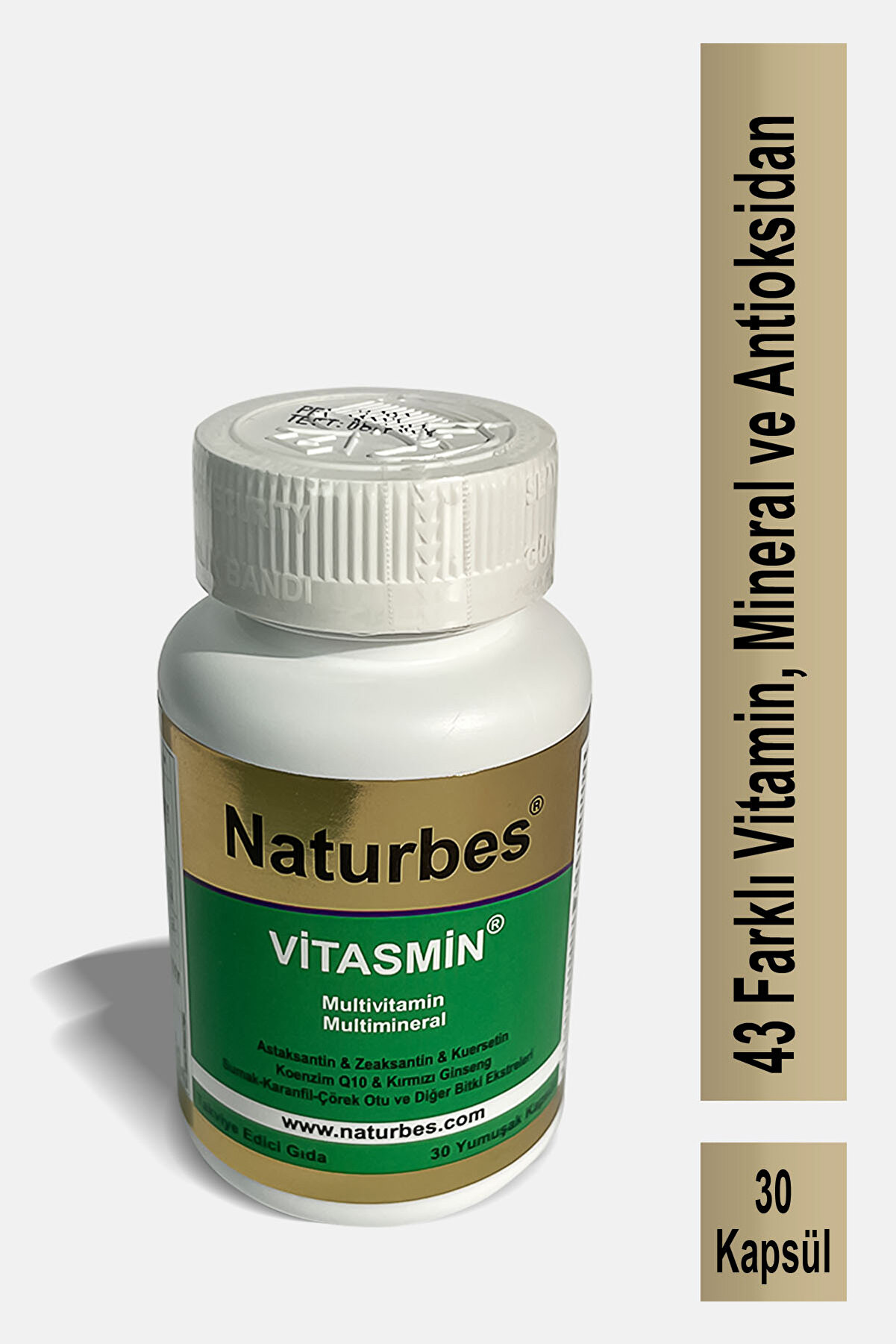 Naturbes Vitasmin 30 Kapsül Multivitamin
