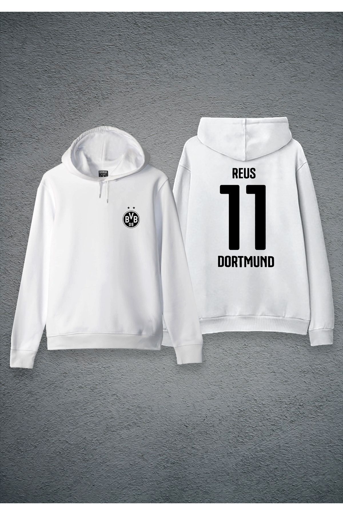 Darkia Marco Reus Forma Özel Tasarım Baskılı Kapşonlu Çocuk Sweatshirt