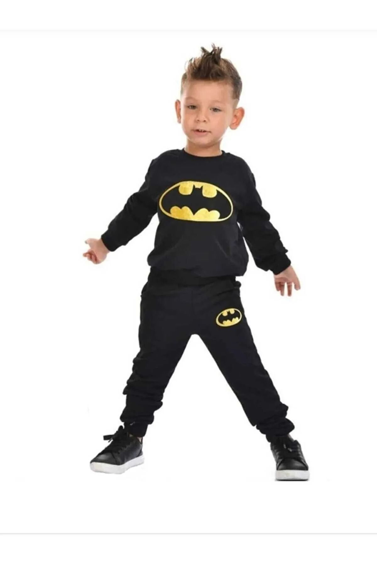 SHERLOCK HOME Batman baskılı erkek çocuk eşofman takımı