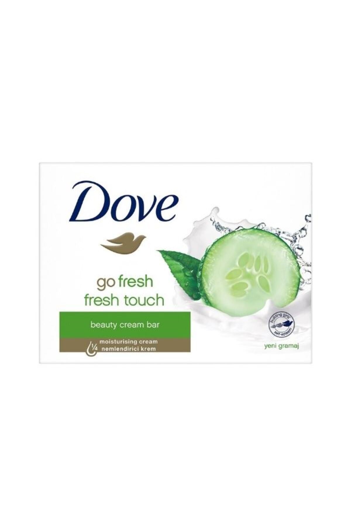 Dove Beauty Cream Bar Katı Güzellik Sabunu Fresh Touch Nemlendirici Etkili 90 Gr