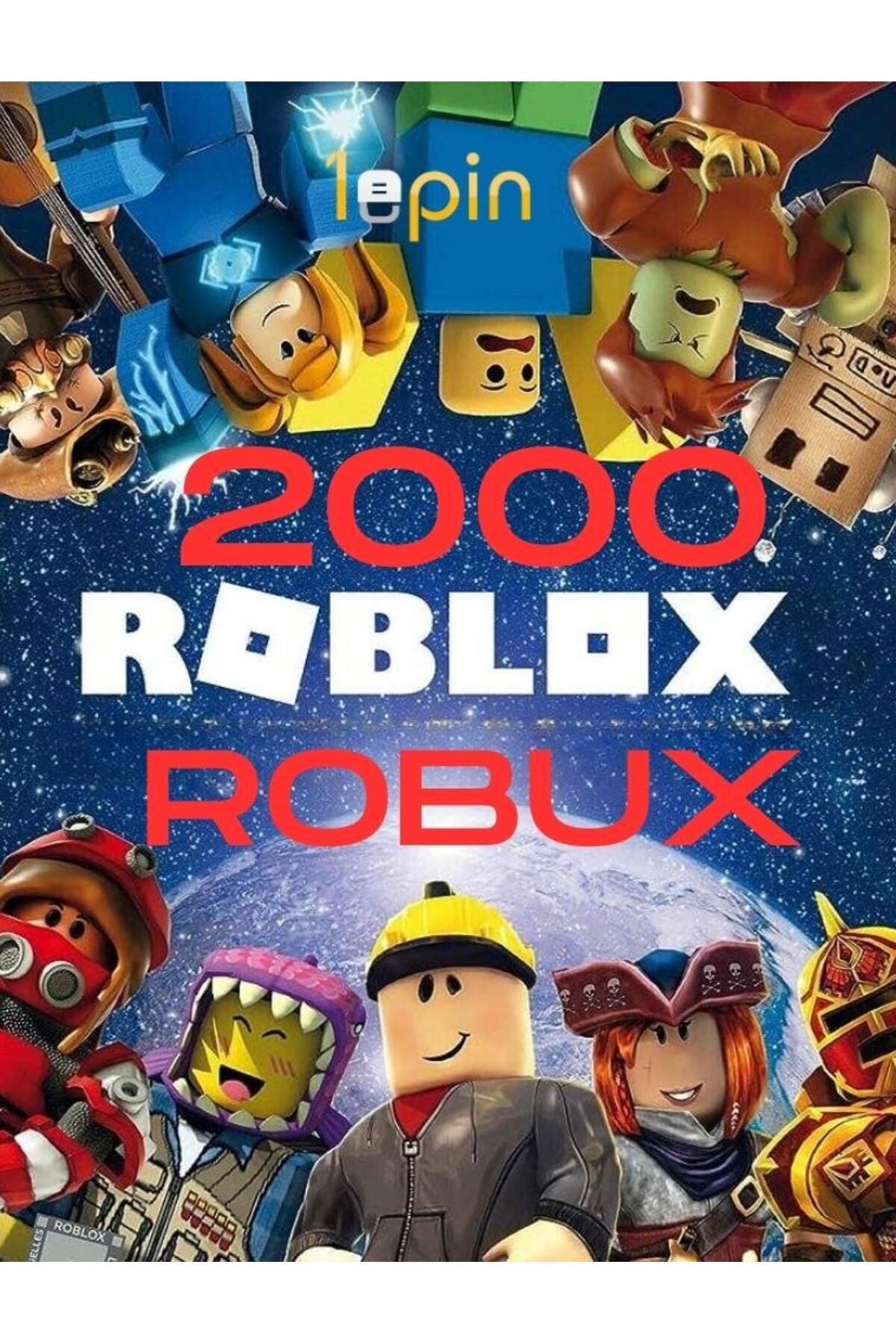 1epin Roblox 2000 Robux Hediye kartı