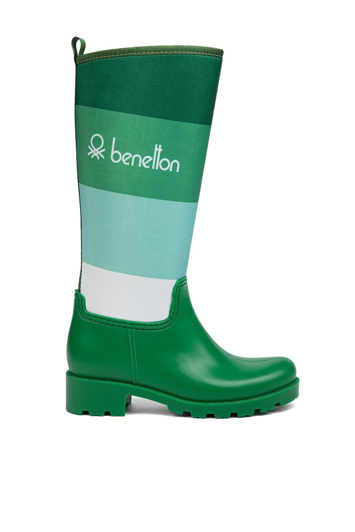 Benetton ® | BN-50010 - 34124 Yeşil - Kadın Çizme