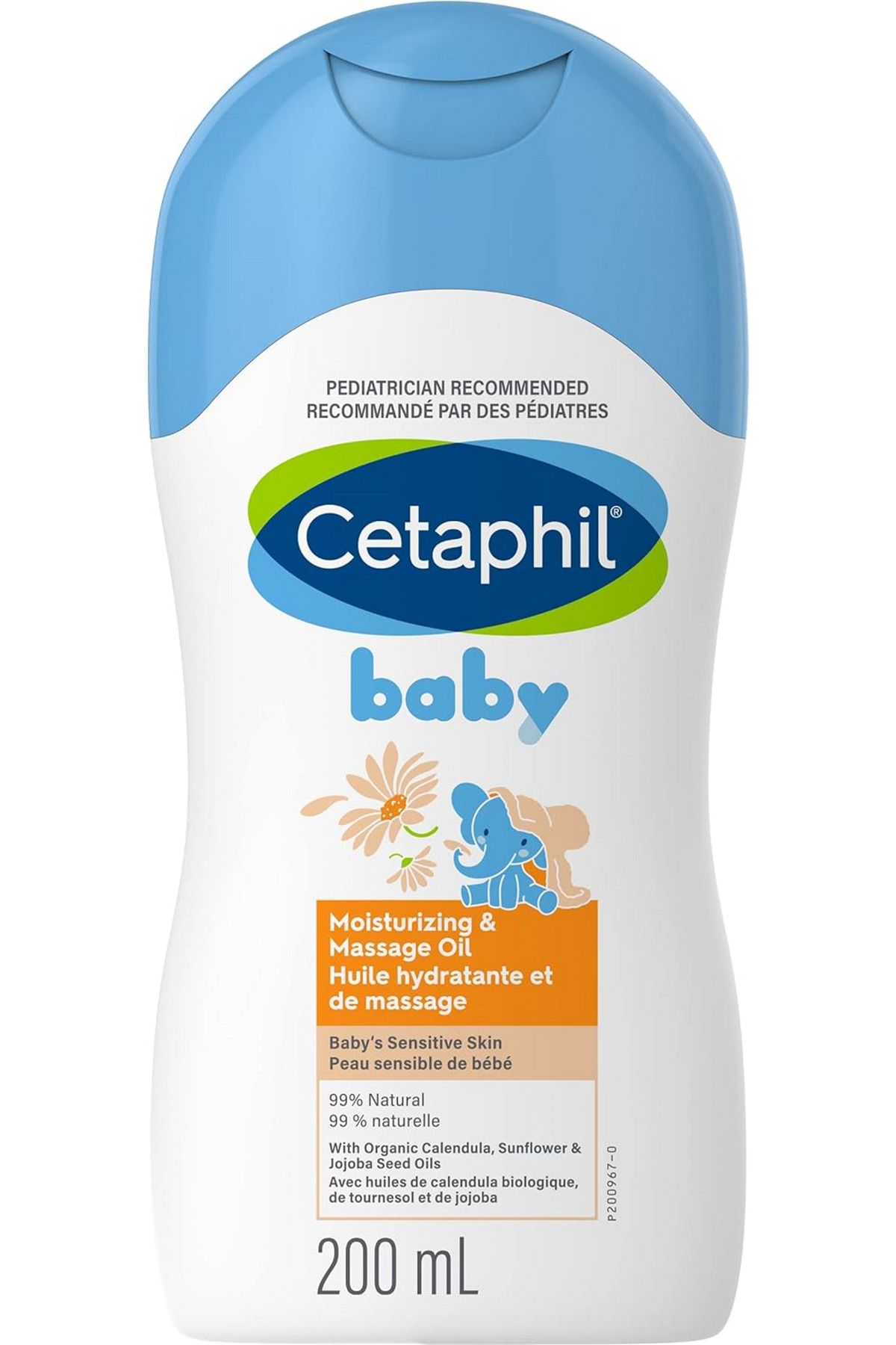 Cetaphil Baby Moisturizing and Massage Oil - Bebek Nemlendirici ve Masaj Yağı-200 ml