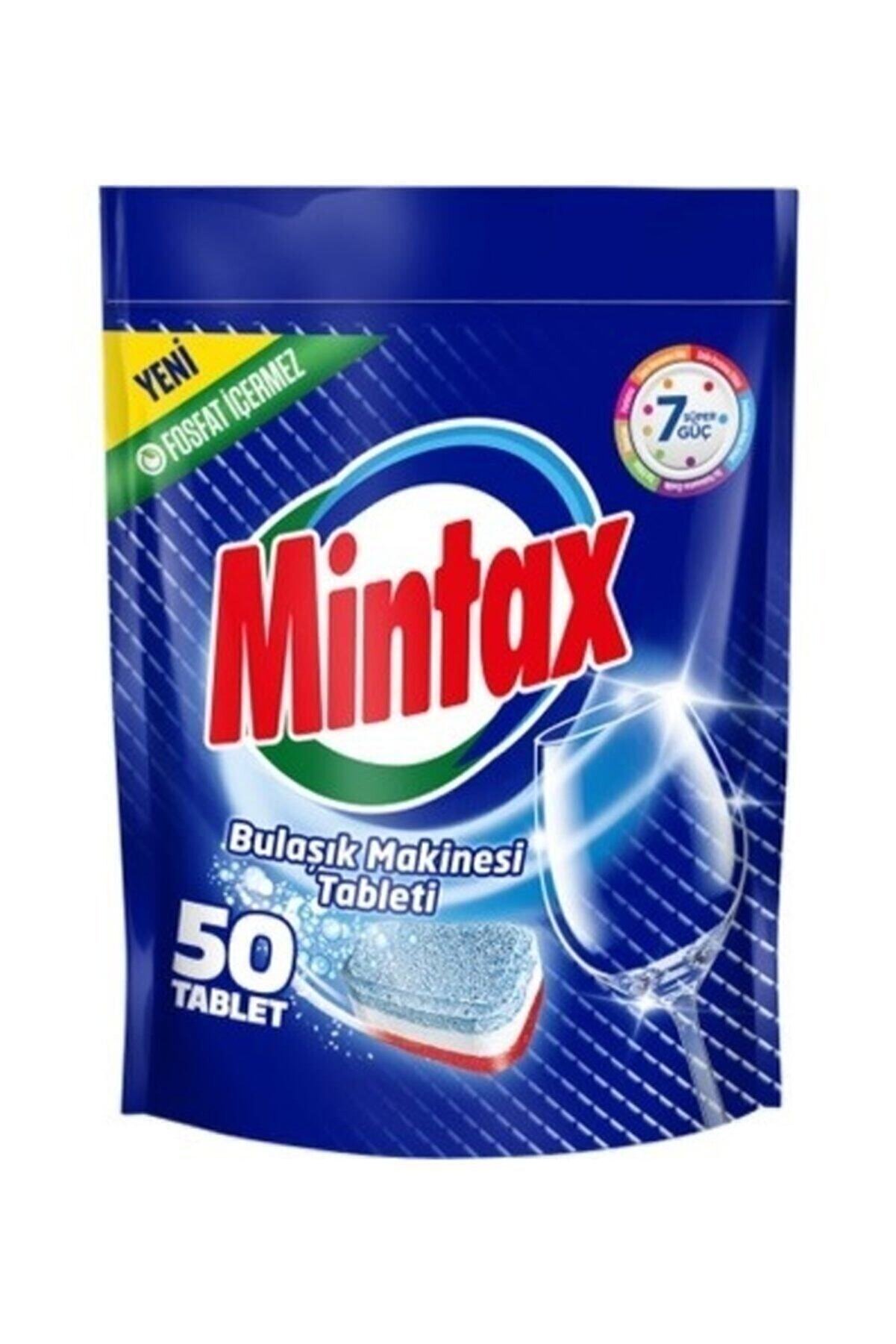 Mintax 7 Süper Güç Bulaşık Makinesi Tableti 50'li