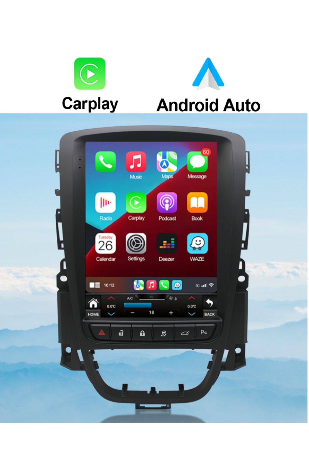 EXVOL Opel Astra J Kasa Tesla Ekran Android Ips Hd Multimedya 2gb-32gb Carplay Kamera Hediyeli