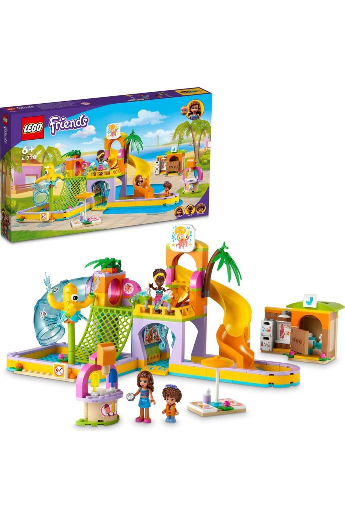 LEGO ® Friends Su Parkı 41720 - 6 Yaş ve Üzeri Çocuklar için Yaratıcı Oyuncak Yapım Seti (373 Parça)