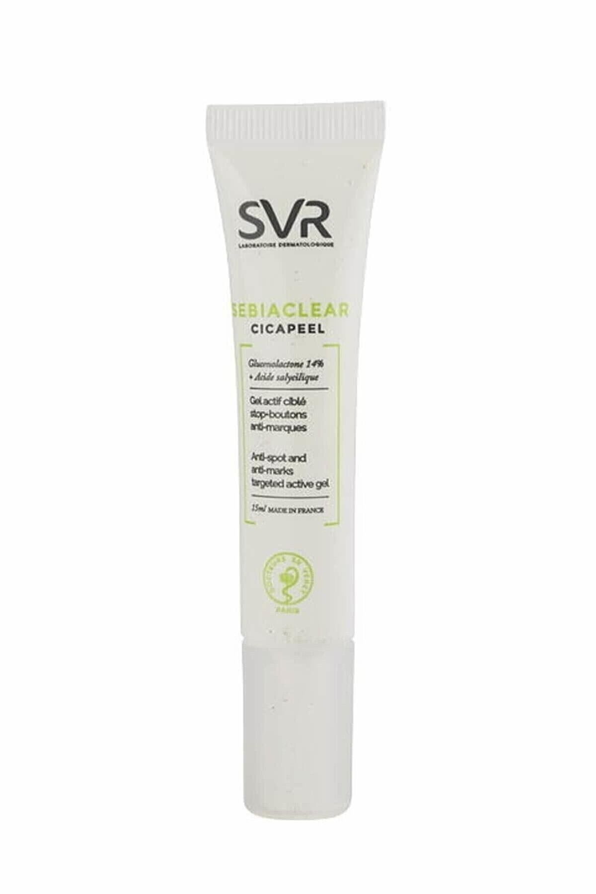 SVR Akne Izlerini Azaltmaya Yardımcı Jel Krem - Sebiaclear Cicapeel Cream 15 ml