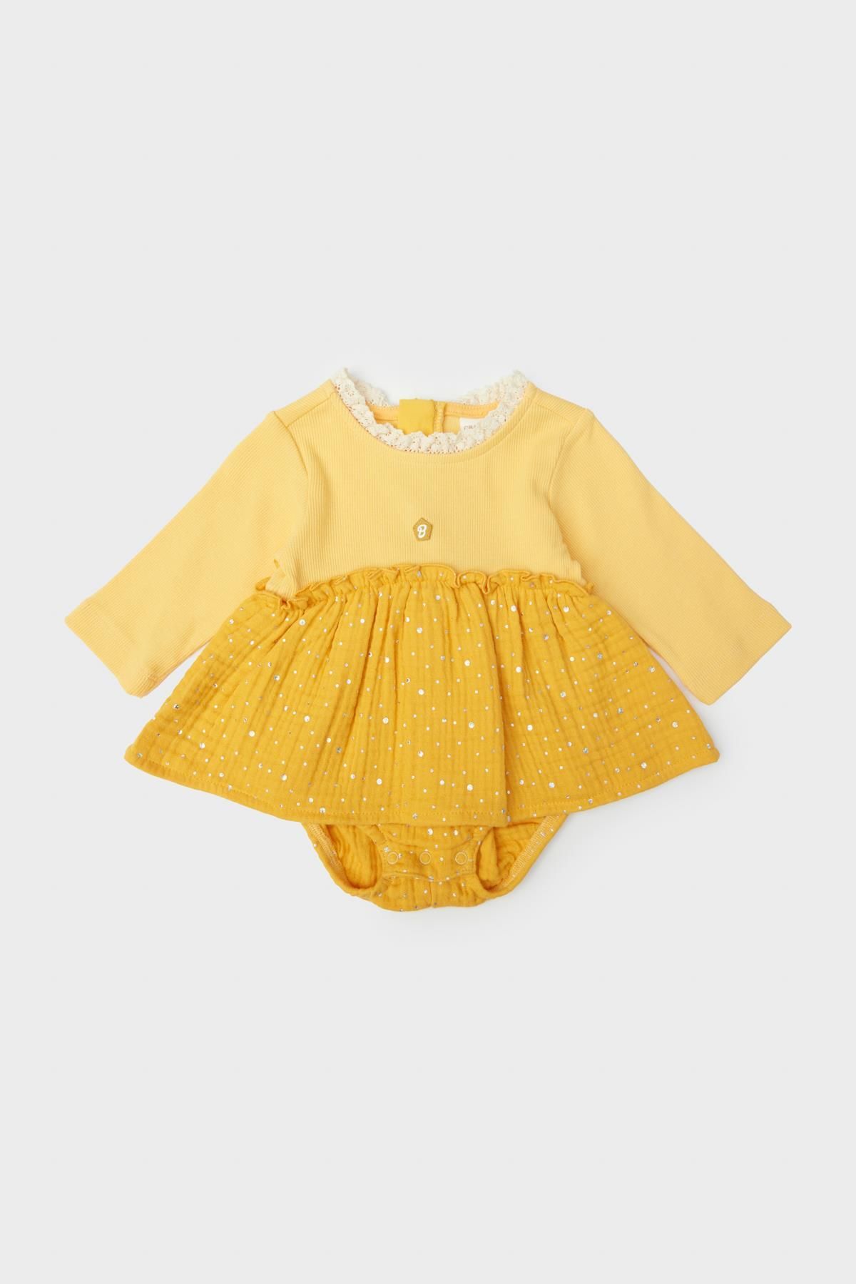 Layette Kız Bebek Sarı Bluz 23FW0LT7607