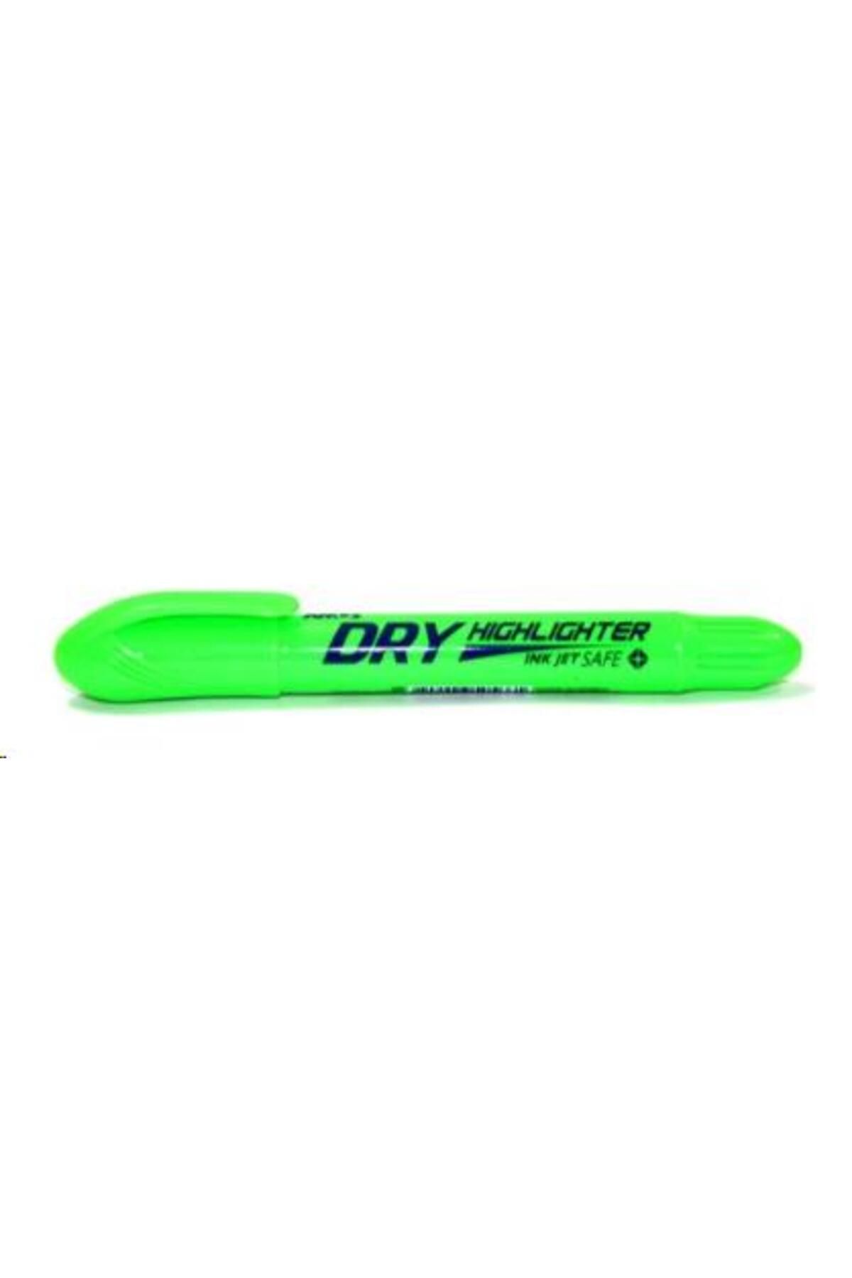 Amos Dry Fosforlu Kalem Yeşil