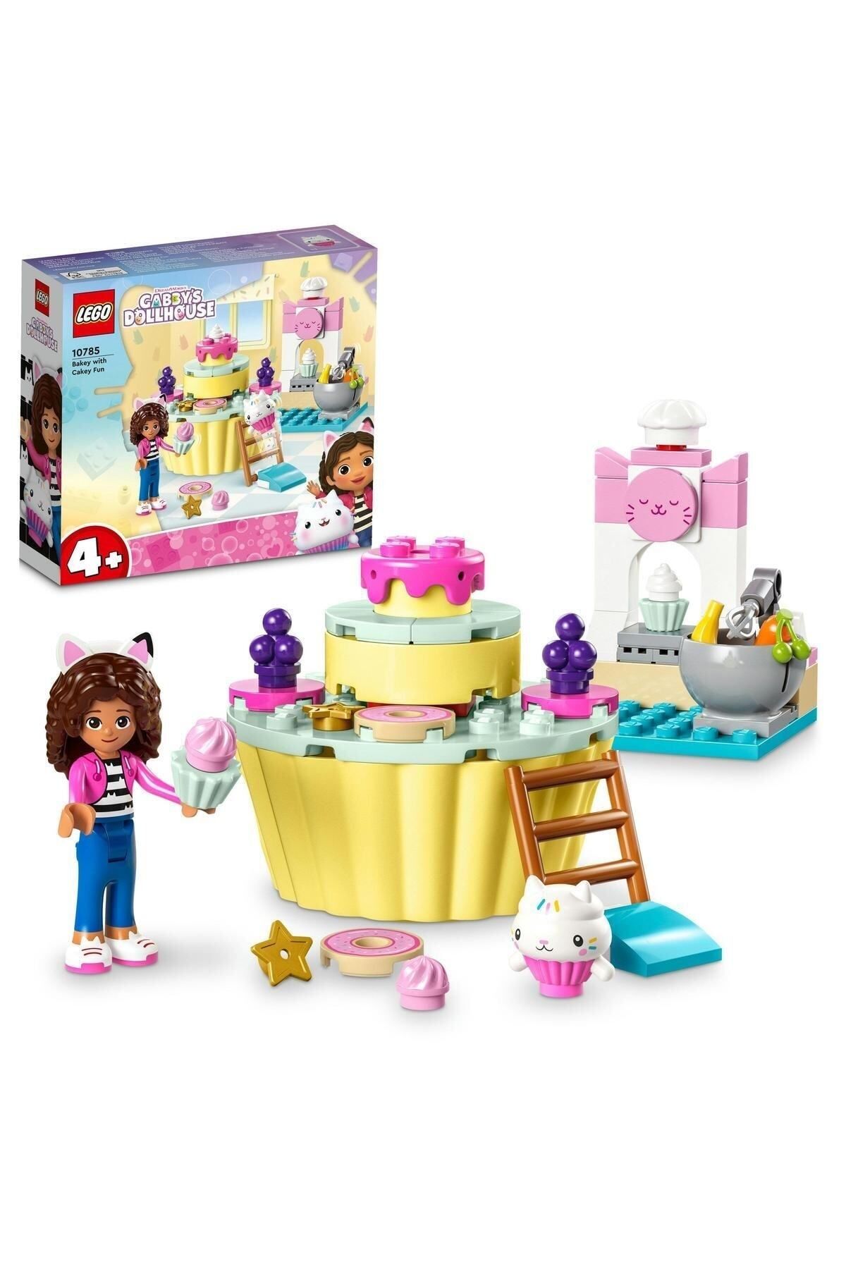 LEGO ® Kekedi ile Pasta Eğlencesi 10785 - 4 Yaş ve Üzeri Yaratıcı Oyuncak Yapım Seti (58 Parça)