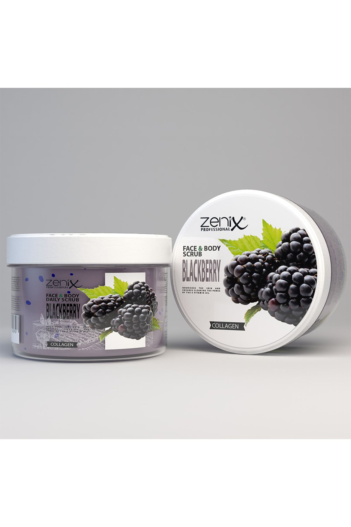 Zenix Skin Care Daily Scrub Blackberry 275 ml