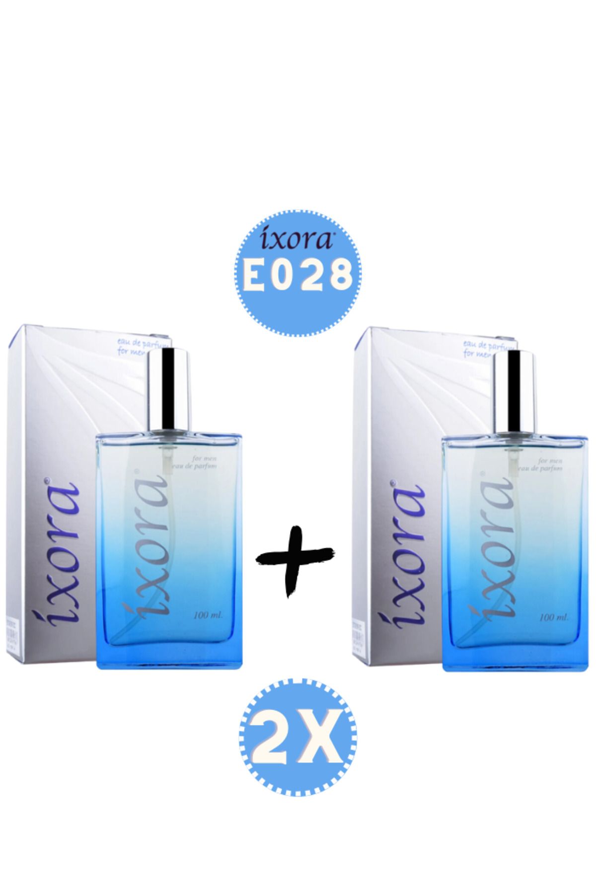 Ixora E028x2 (2 adet ) Erkek Parfüm Entrica 100 ml Edp