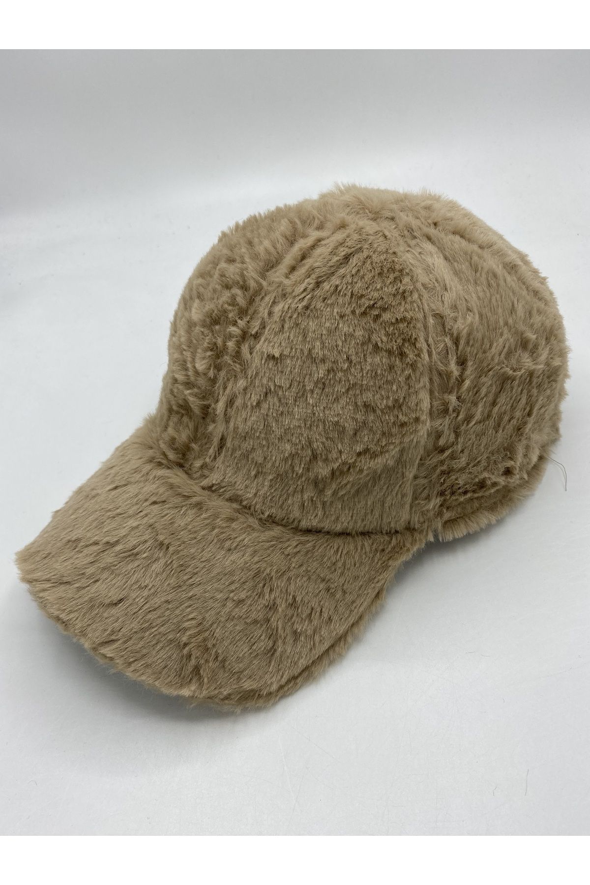 GONCA ŞAPKA Kadın Kışlık Peluş Şapka Kep Trendy Baseball Cap