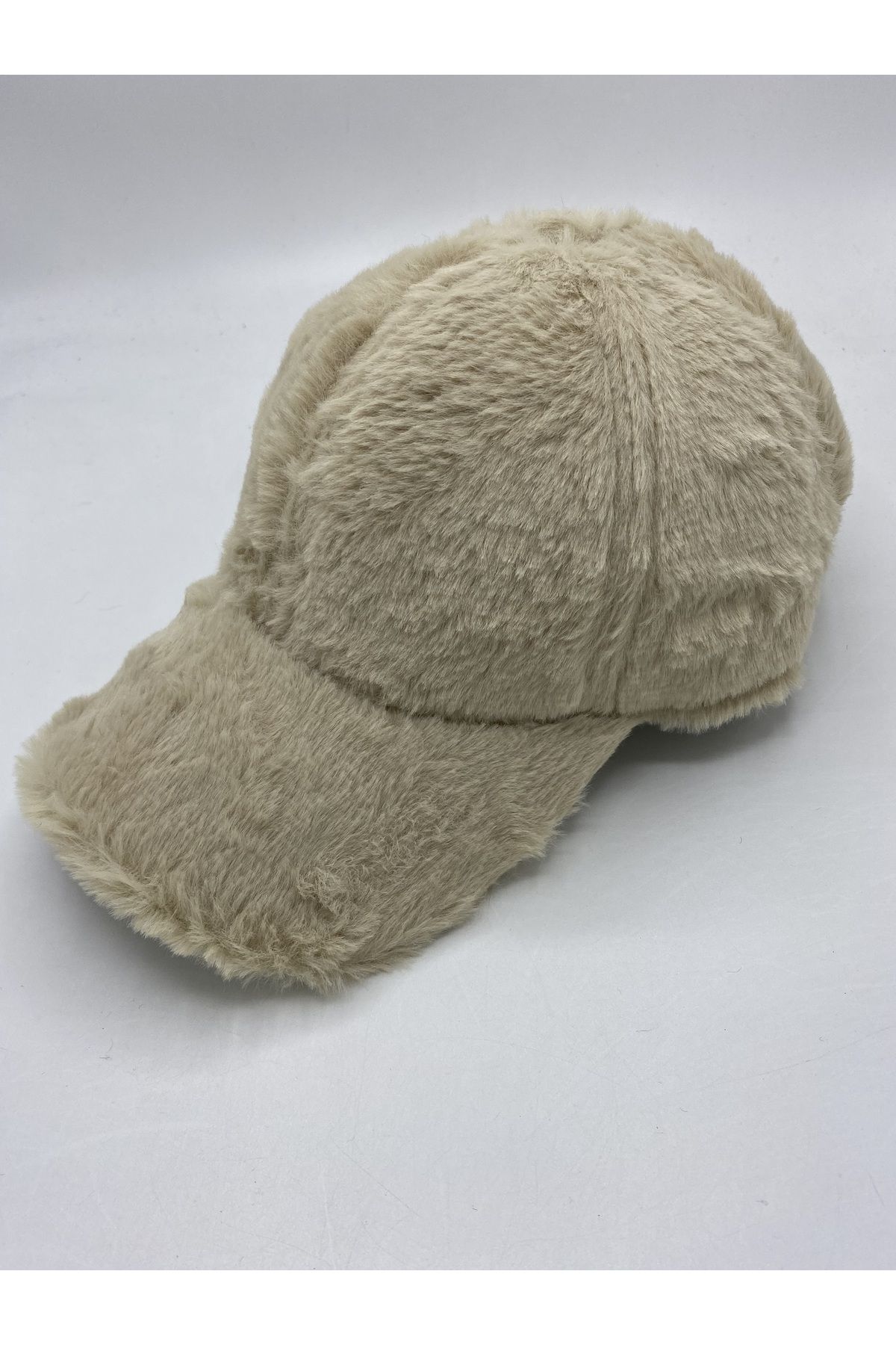GONCA ŞAPKA Kadın Kışlık Peluş Şapka Kep Trendy Baseball Cap