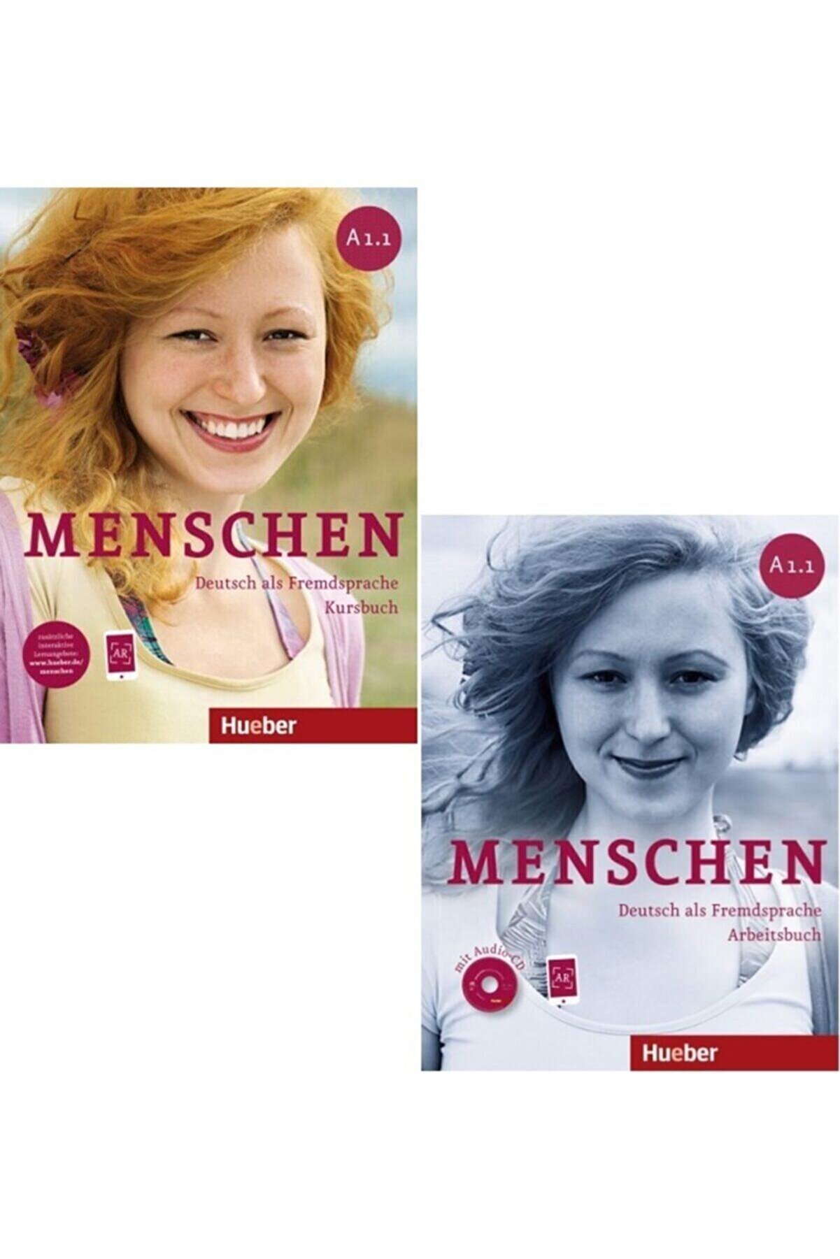 Hueber Yayınları Menschen A1.1 : Kursbuch + Arbeitsbuch Mit Online Ar + Audio-cd