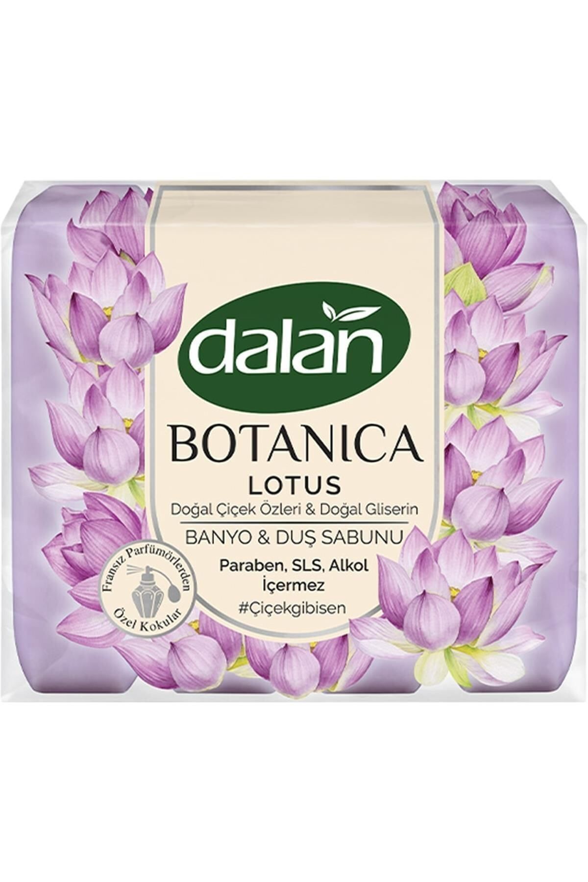 Dalan Botanica Lotus Banyo & Duş Sabunu 150 Gr X 4 Kategori: El Sabunu