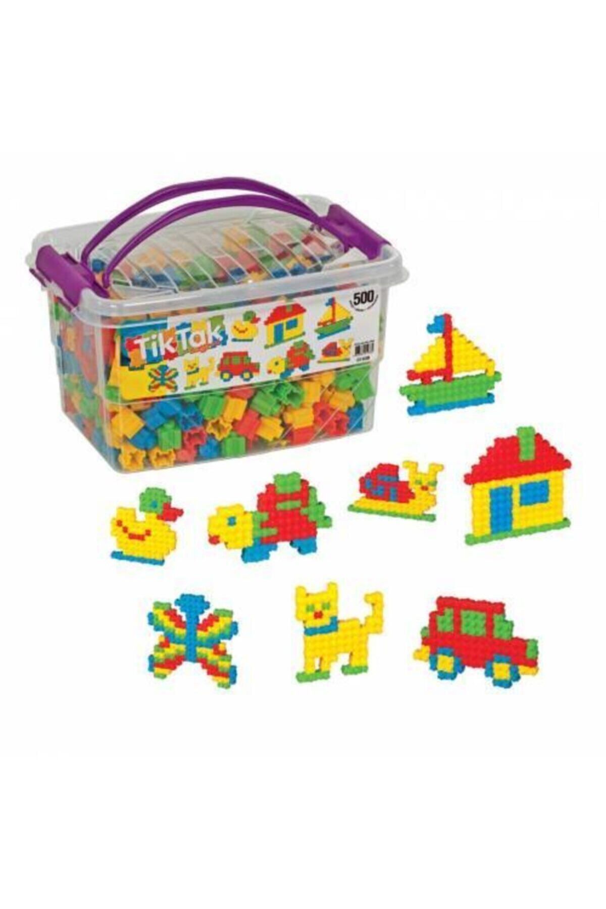 DEDE Tiktak 500 Parça Lego Oyuncak Eğitici Çocuk Oyuncakları