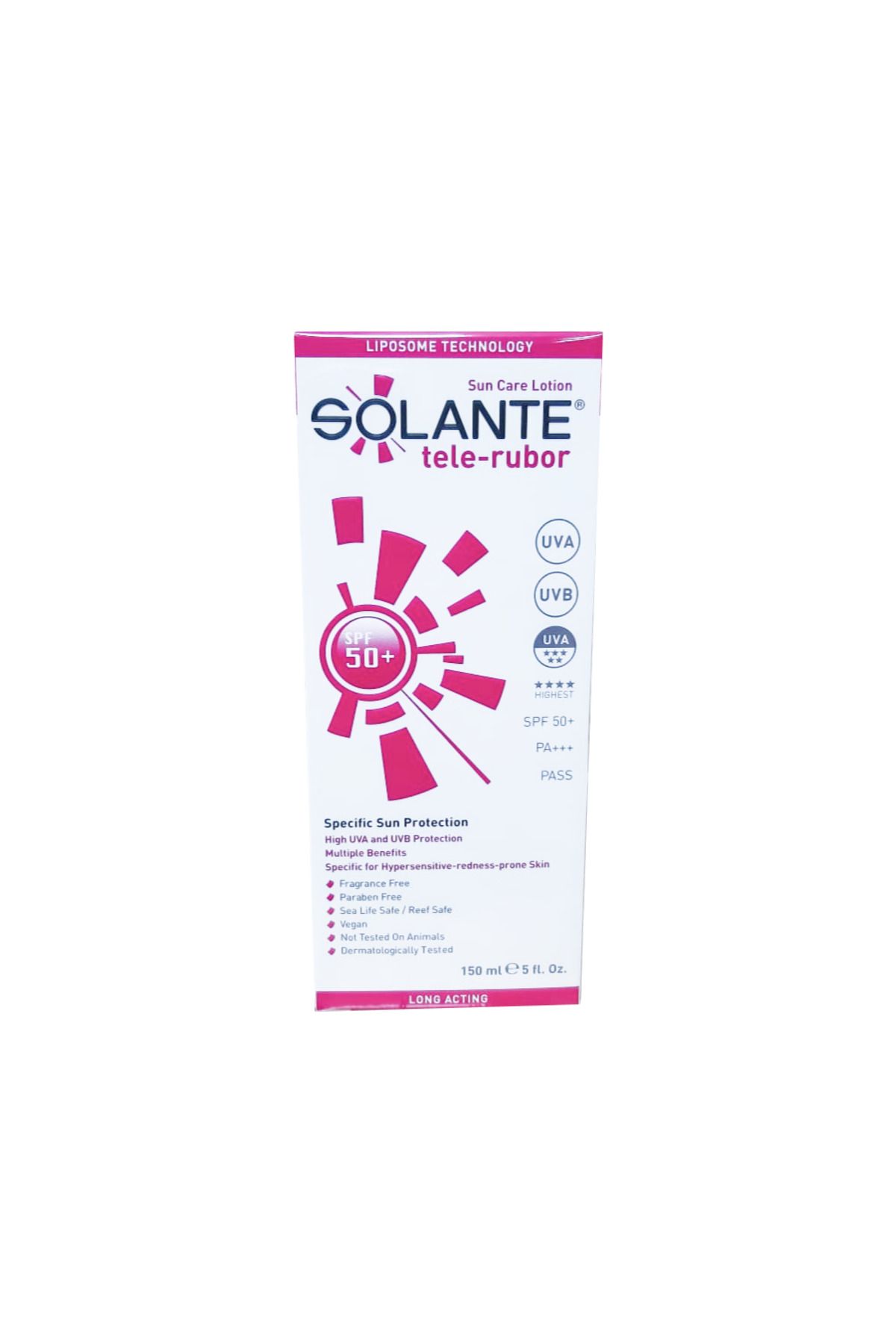 Solante Güneş Losyonu - Telerubor Sun Care Lotion SPF50+ 150 ml 7640144930707