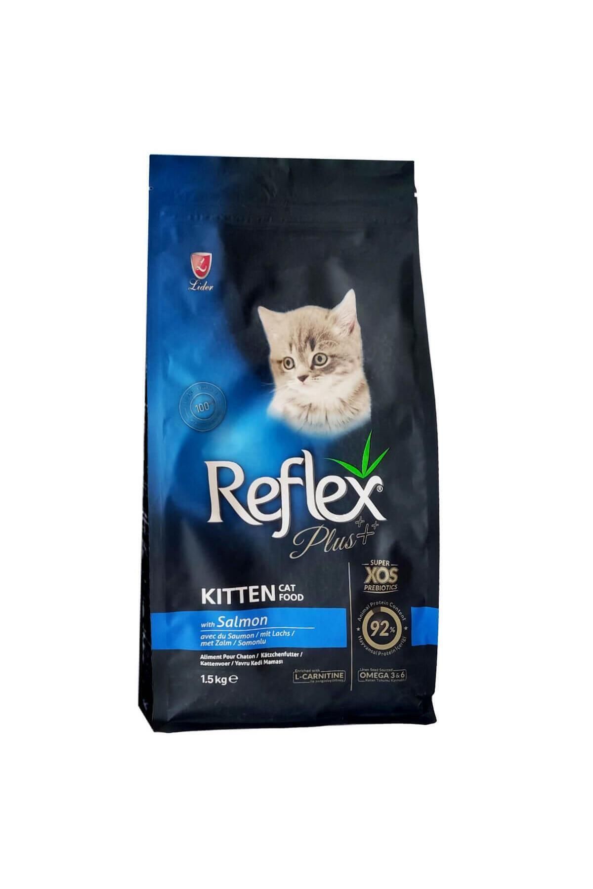Reflex Plus Cat Kitten Somonlu Yavru Kedi Maması 1,5 Kg