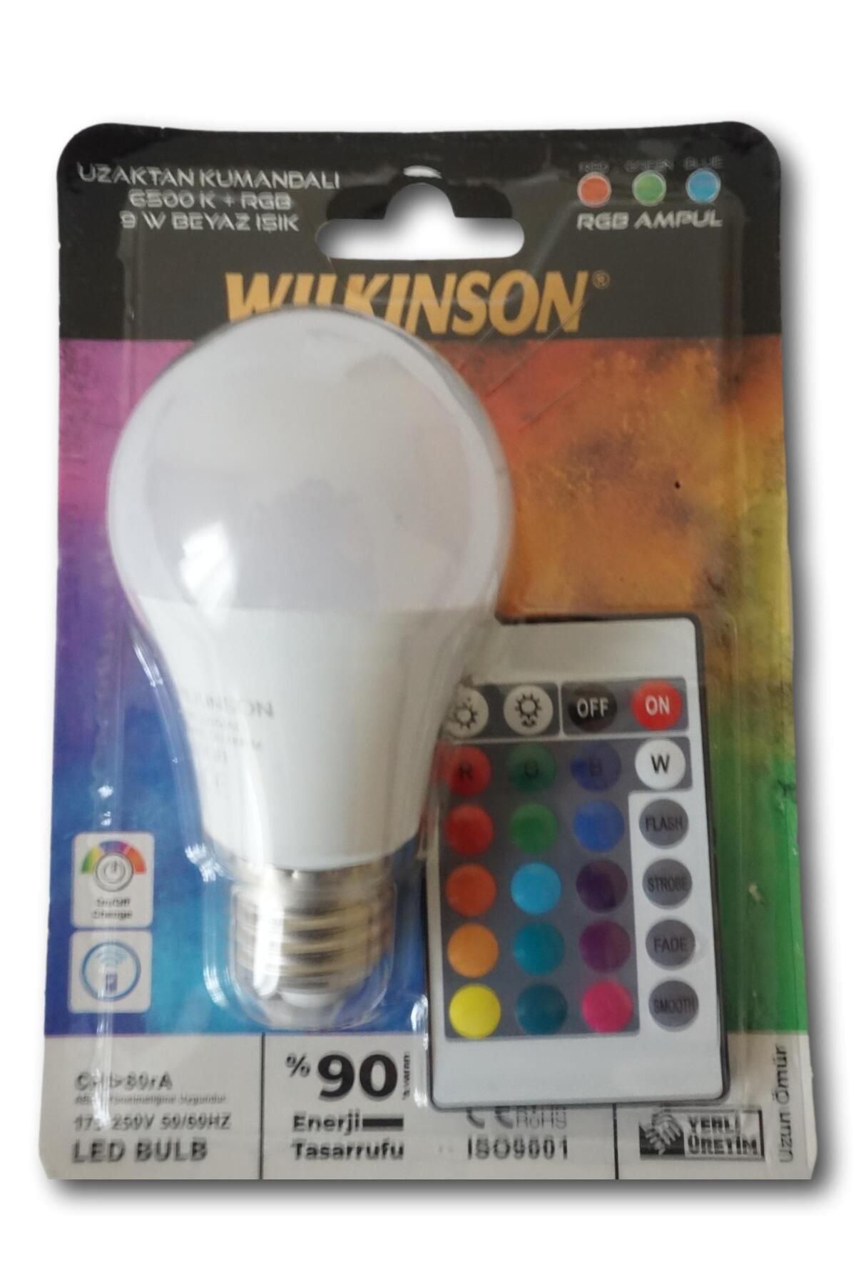 Wilkinson Renk Değiştiren Led Ampul Kumandalı