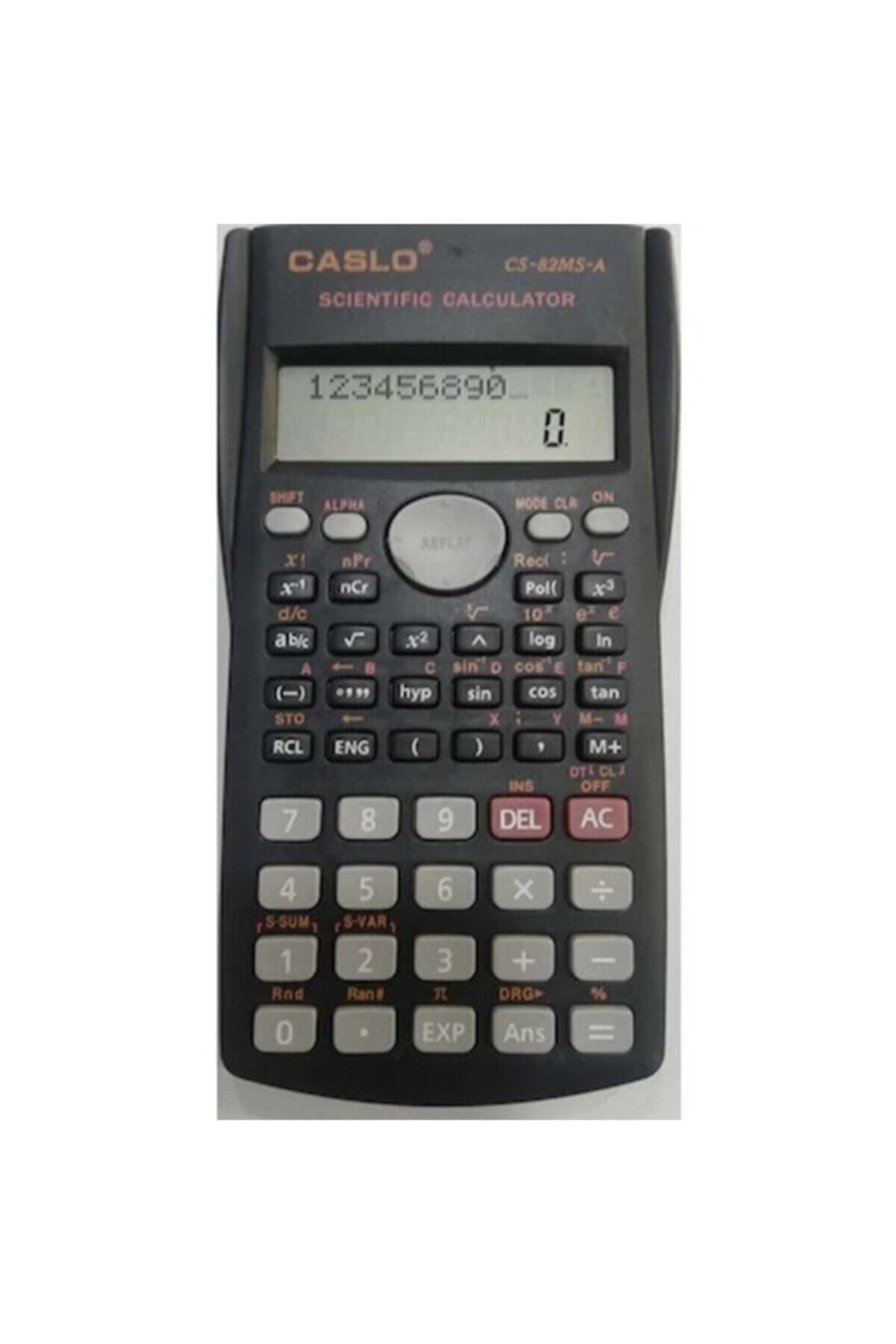 Caslo 10+2 Hane Bilimsel Fonksiyonlu Hesap Makinesi 240 Fonk Scıentıfıc Calculator 2 yılgaranti 15,5x8,5cm
