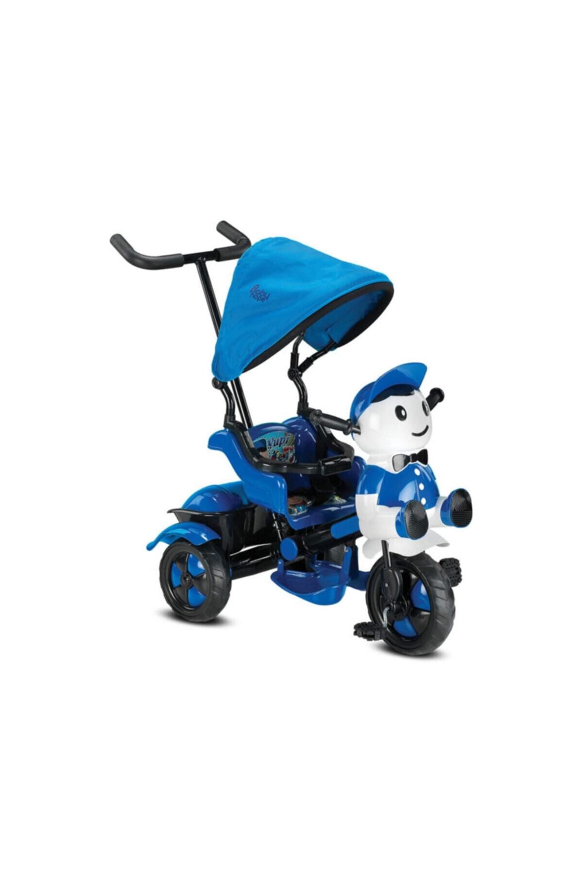 Babyhope Mavi Pandalı Yupi Üçteker Bisiklet 125