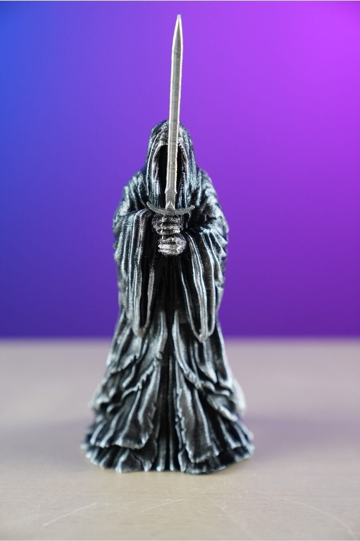 Genel Markalar Gölgeli Nazgul Yüzüklerin Efendisi - Lotr Lord Of The Rings Nazgul Heykel Figür 15 Cm