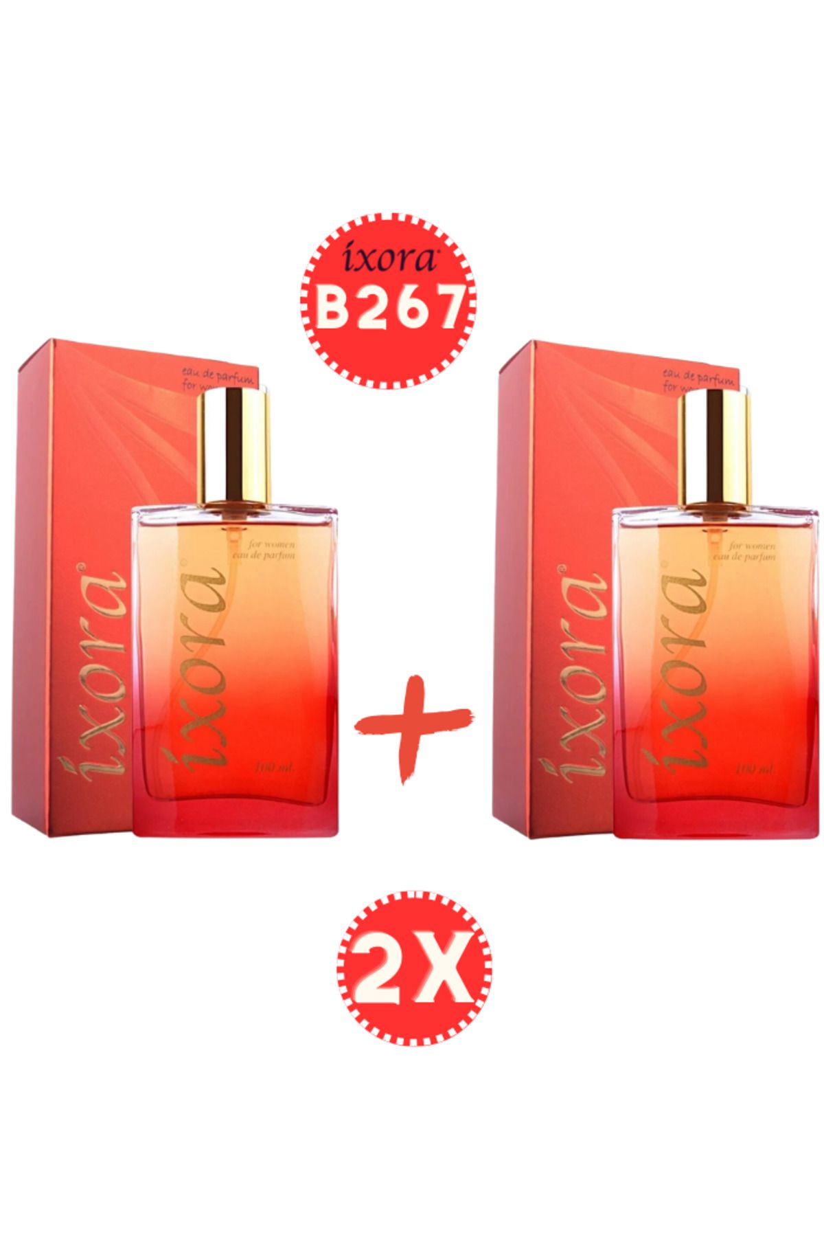 Ixora B267x2 (2 adet ) Kadın Parfüm Fateful 100 ml