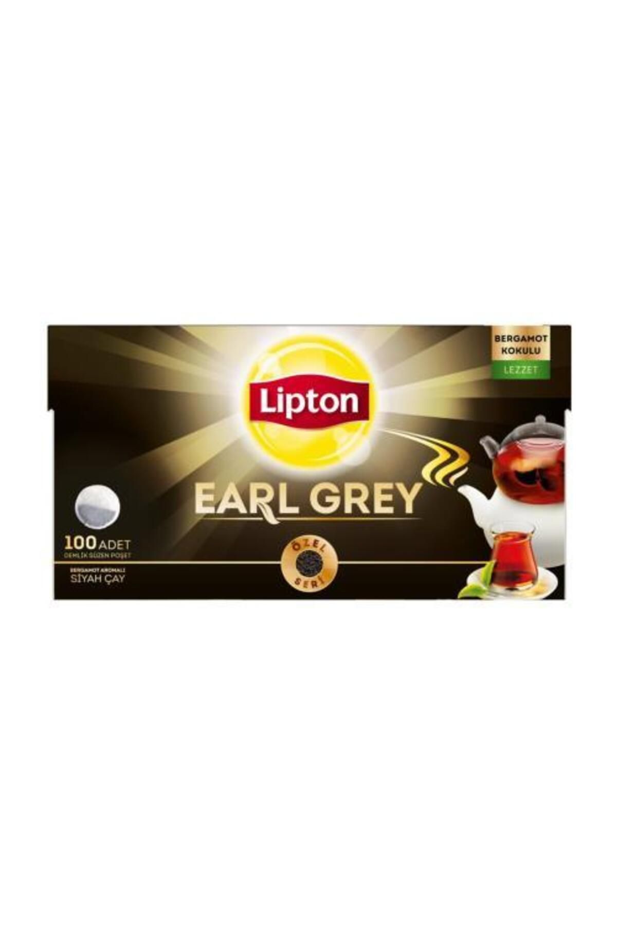 Lipton Earl Grey Demlik Poşet Çay 100lü 3 Adet