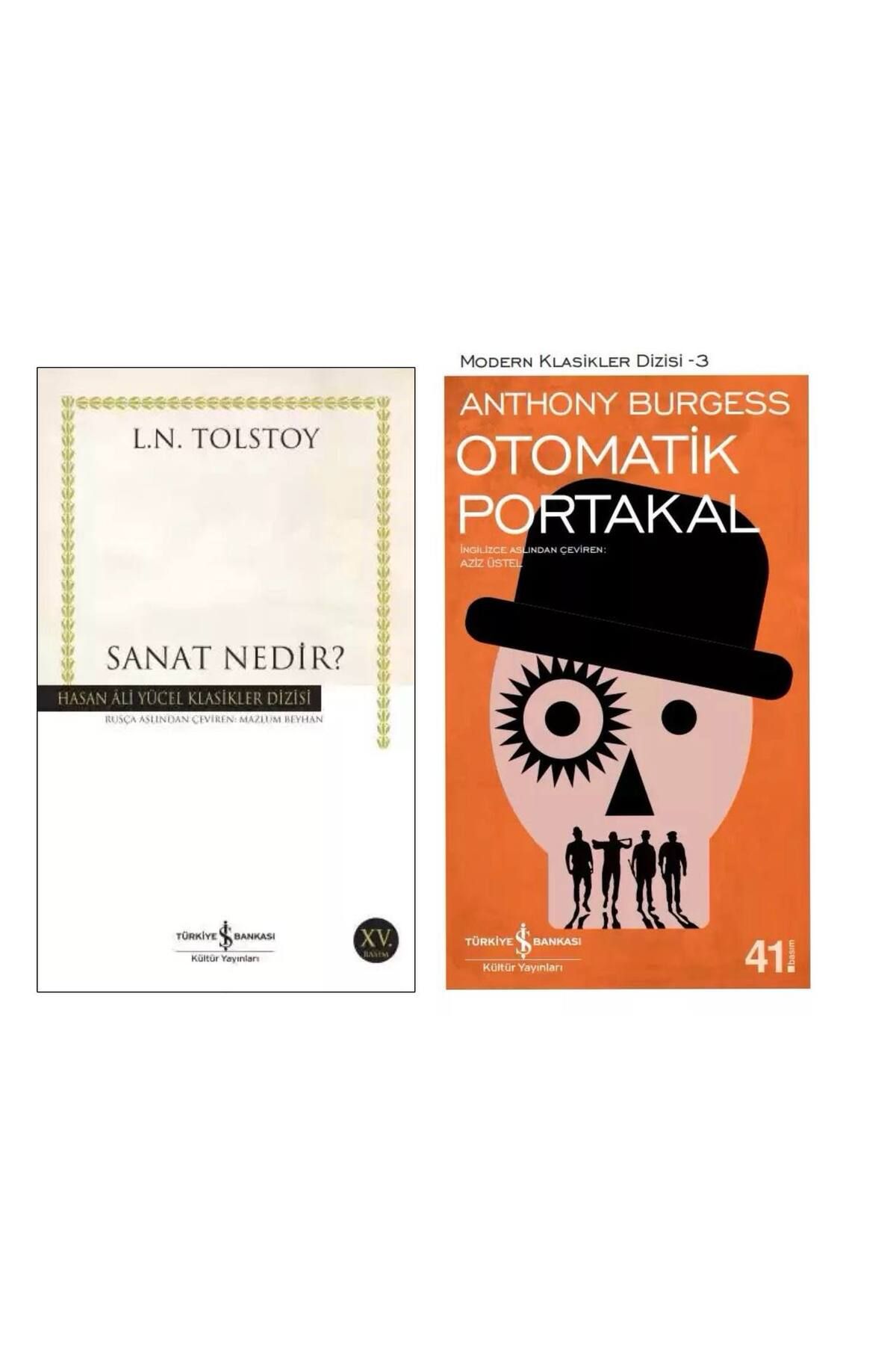 Türkiye İş Bankası Kültür Yayınları Sanat Nedir ? - Otomatik Portakal - Anthony Burgess