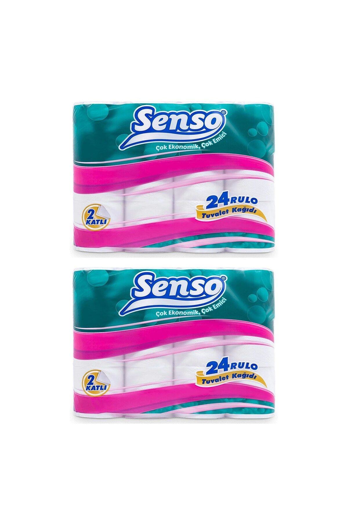 Senso Tuvalet Kağıdı 24 lü 2 li (48 Rulo)