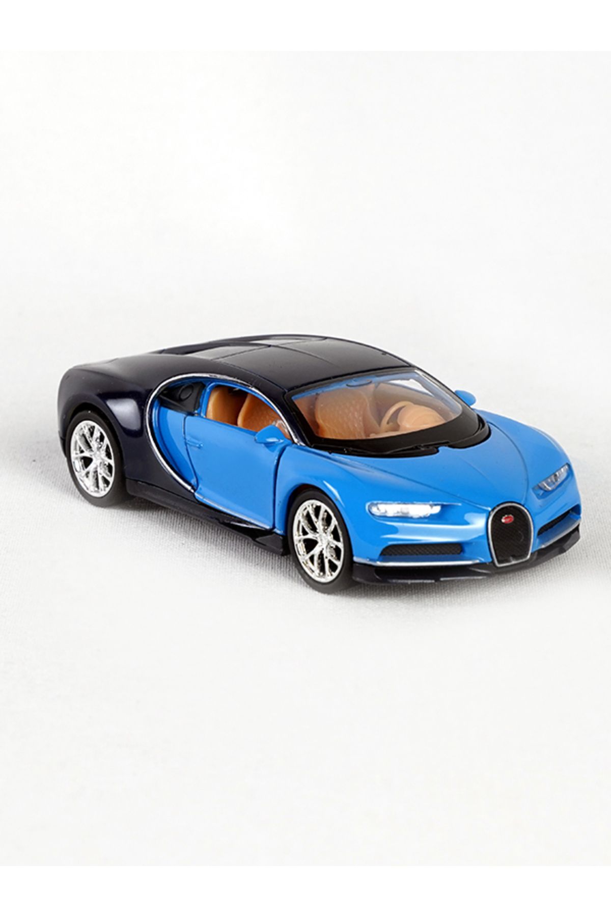 WELLY Lisanslı Bugatti Chiron Çek-bırak Metal Model Araba (1:32-1:34)
