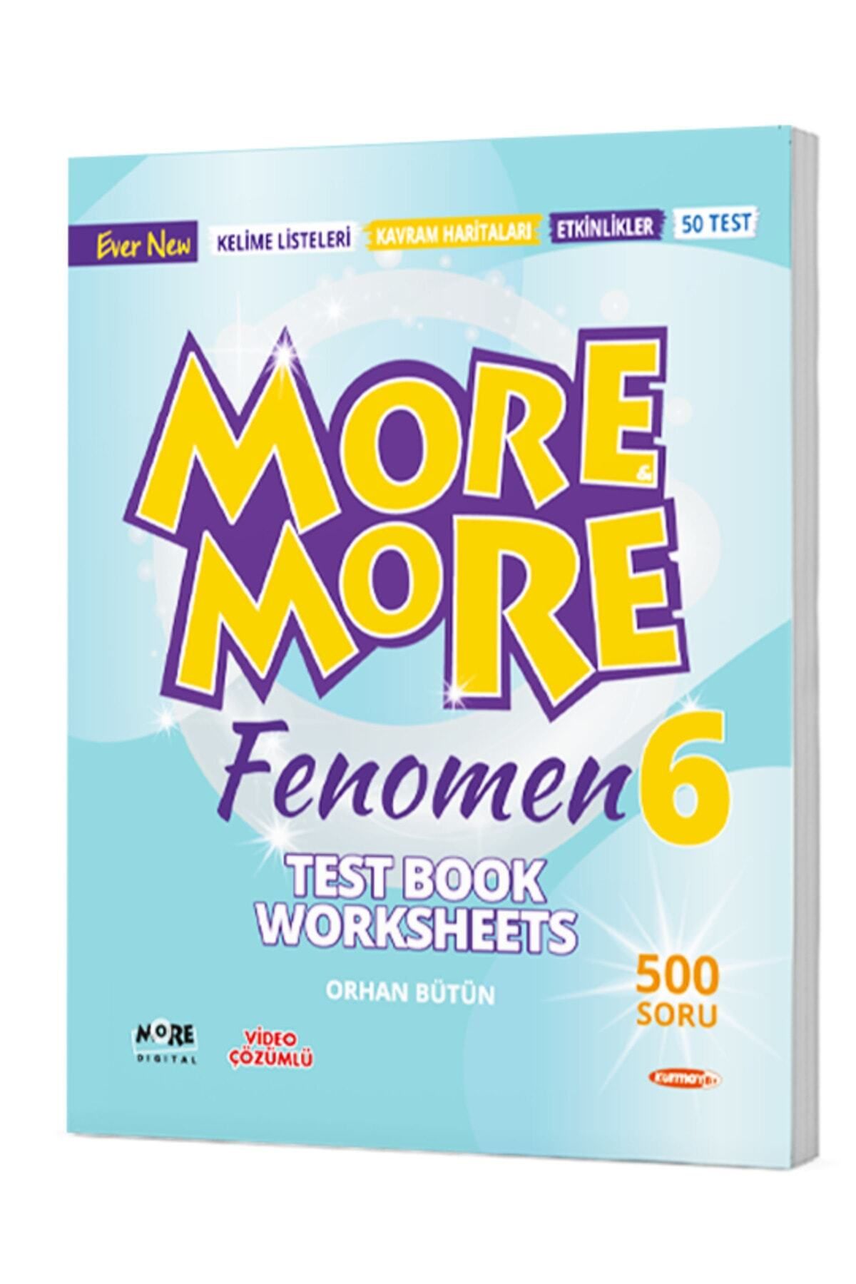 Kurmay More And More 6 Sınıf Fenomen Test Book Worksheets