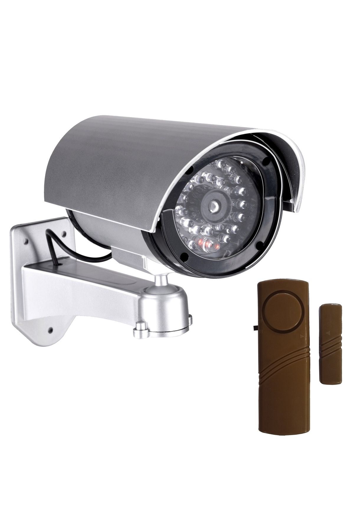 LOREX İkili Güvenlik Seti : LR-4444K Kapı Pencere Alarmı ve Lorex Gece Görüşlü Görünümlü Sahte Kamera