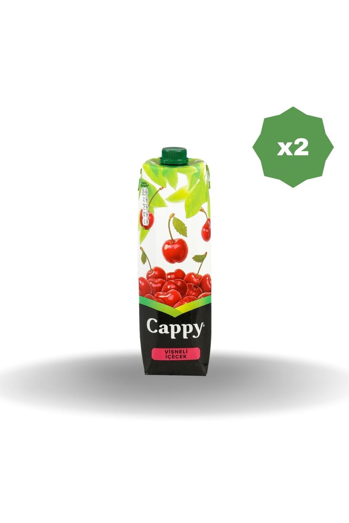 Cappy VİŞNELİ İÇECEK 1 LT X 2 ADET