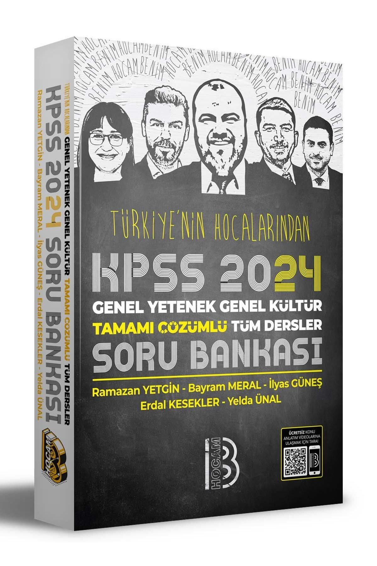 Benim Hocam Yayınları Benim Hocam 2024 Kpss Türkiye Nin Hocalarından Gy-gk Tamamı Çözümlü Tüm Dersler Soru Bankası