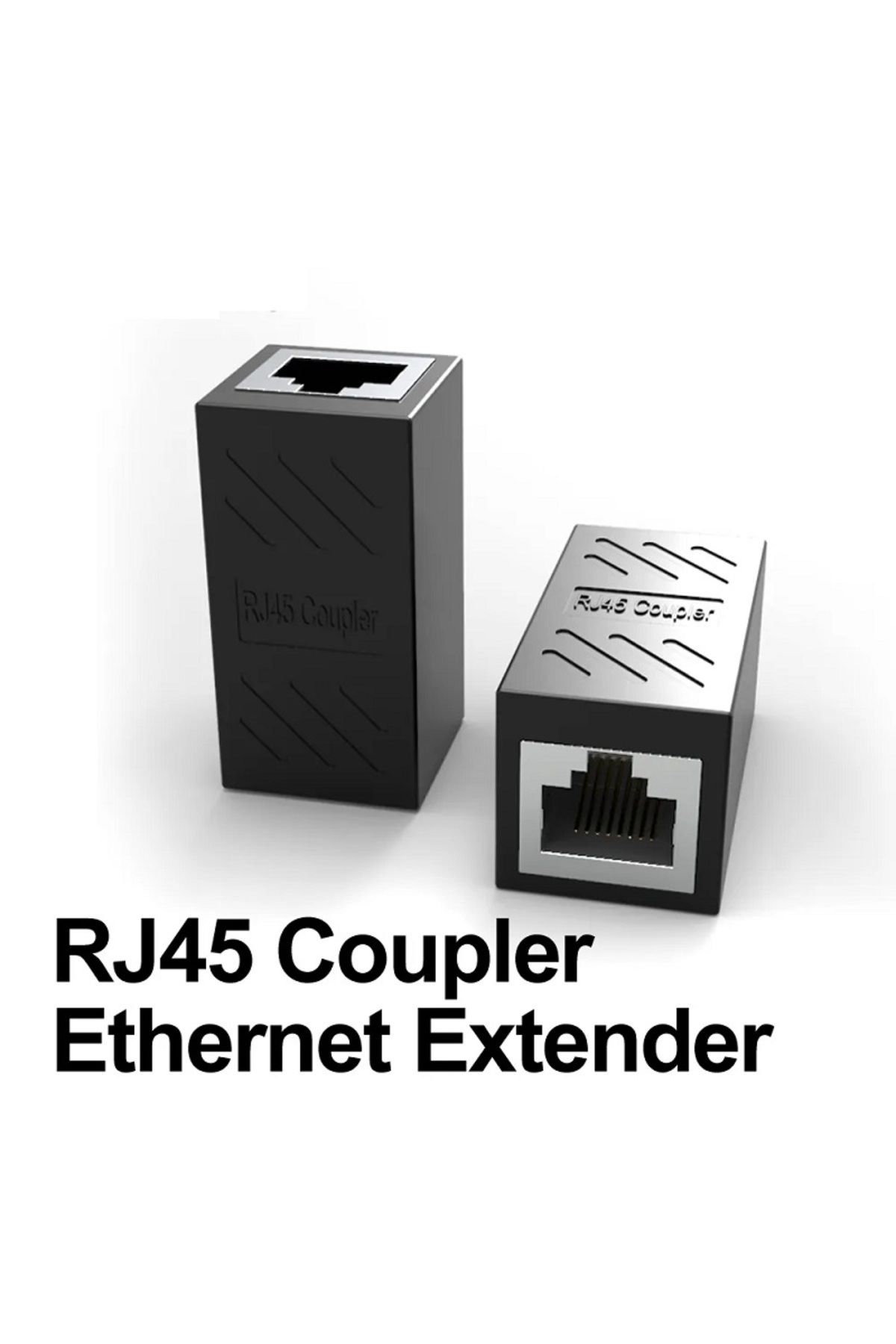 Derwell Yeni Rj45 Dişi Dişi Cat5e/cat6 Ethernet Lan Ağı Birleştirici Ara Aparatı Internet Kablosu Uzatıcısı