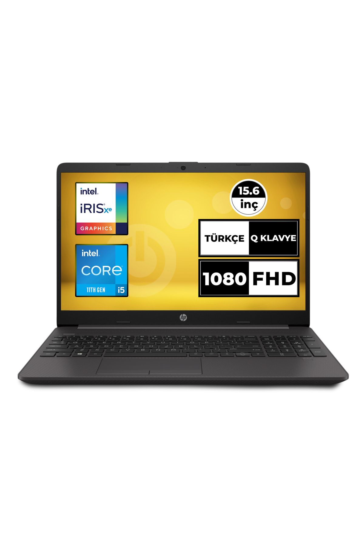 HP 250 G8 i5-1135G7 8GB 512GB SSD Freedos 15.6" FHD Taşınabilir Bilgisayar 853U7ES3