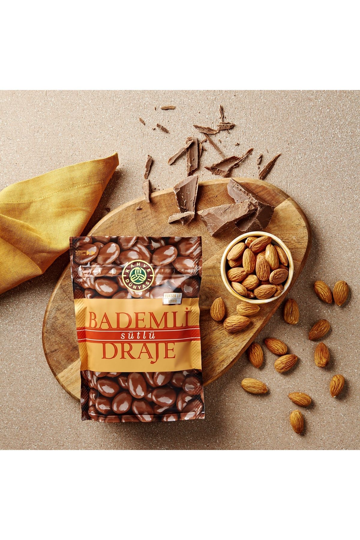 Kahve Dünyası Draje Badem Sütlü 120 gr