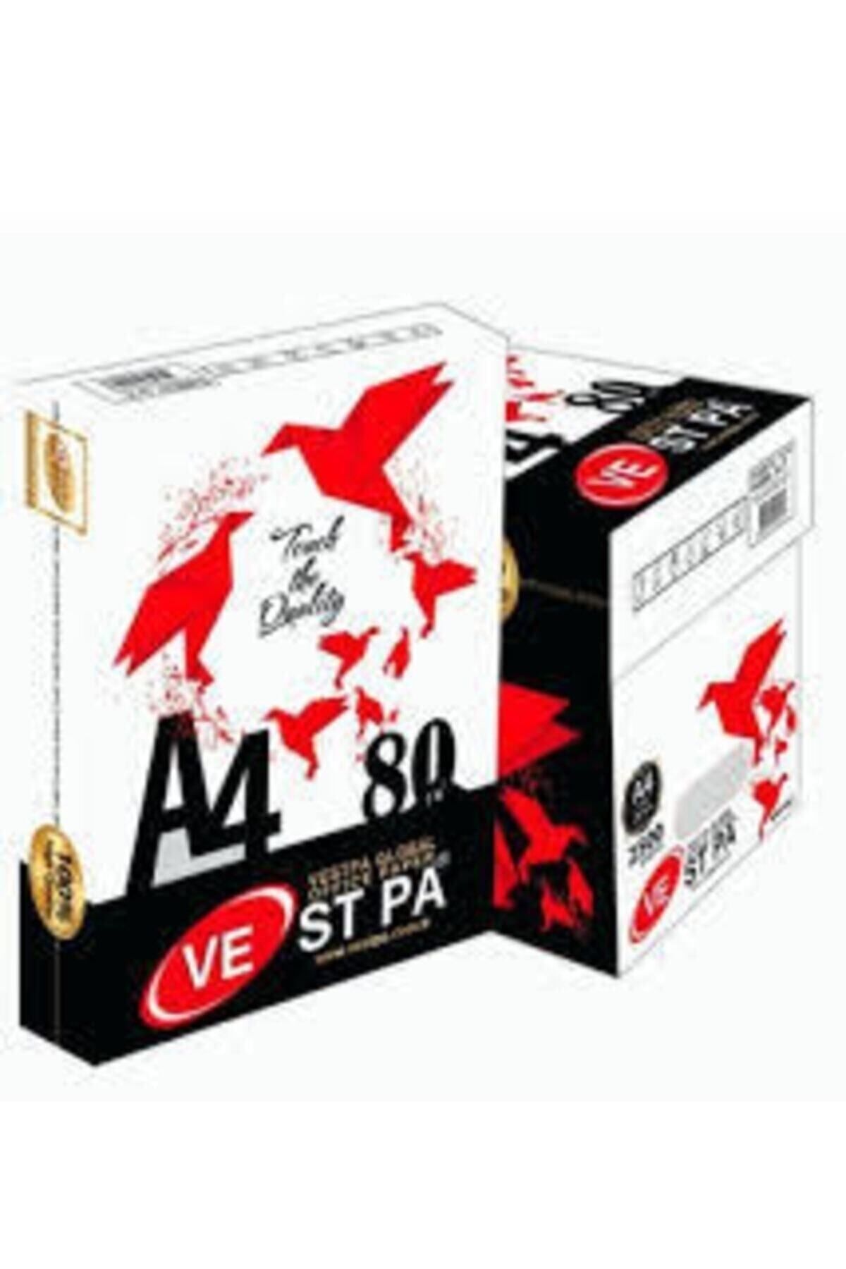 Vestpa A4 Fotokopi Kağıdı 80 Gr 5x500 (1 Koli 2500 Adet ) 5 Li Paket