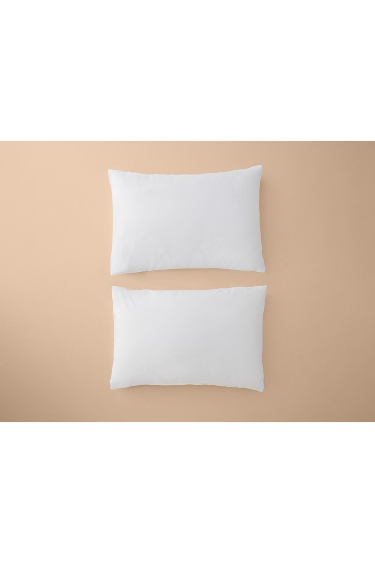 English Home Novella Premium Soft Cotton 2'li Yastık Kılıfı 50x70 cm Beyaz