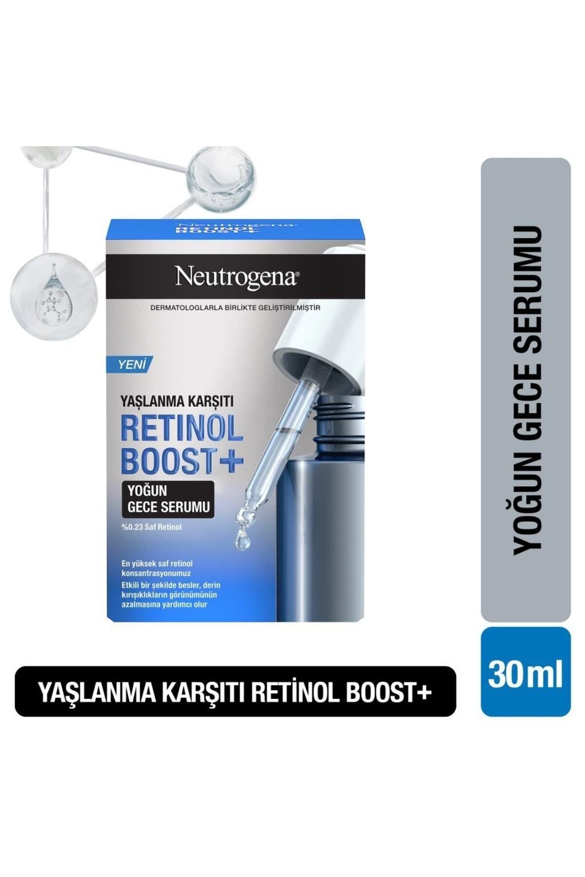 Neutrogena Retinol Boost Kırışıklık Karşıtı Yoğun Gece Serumu Antiaging